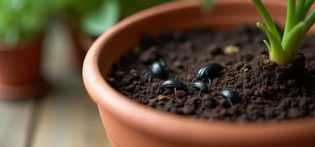 Comment identifier et se débarrasser des petits insectes noirs sauteurs à la maison